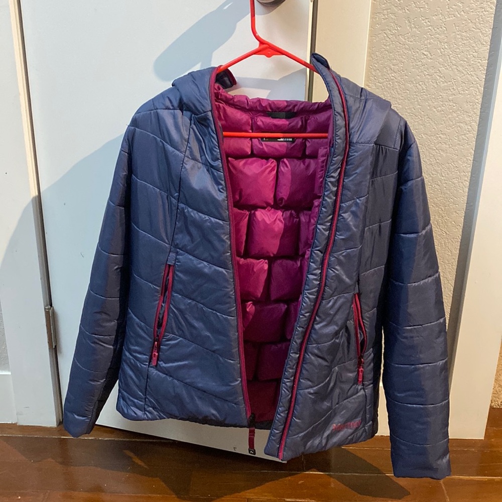 Marmot square tech puffy size small